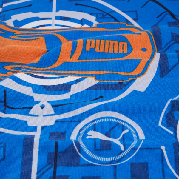 PUMA x HOT WHEELS™ Little Kids' Relaxed Tee, PUMA Team Royal, extralarge