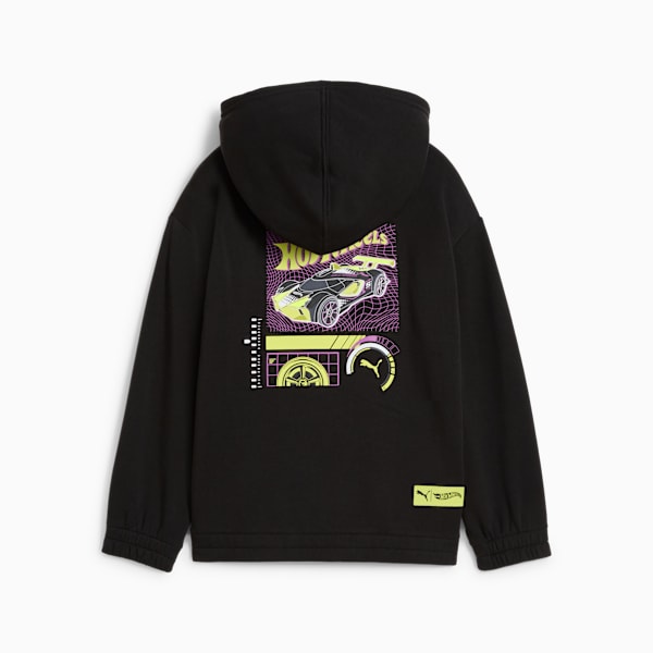 Sudadera holgado PUMA x HOT WHEELS™ para niños, PUMA Black, extralarge