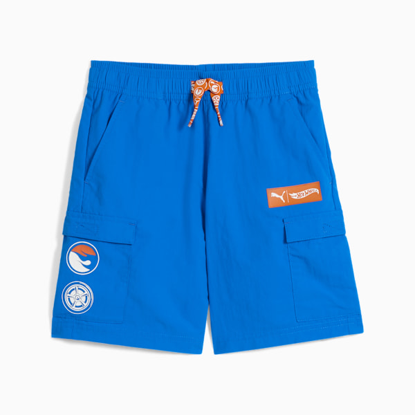 Shorts PUMA x HOT WHEELS para niños, PUMA Team Royal, extralarge