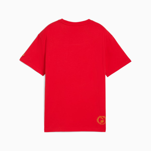PUMA x HARRY POTTER Big Kids' Relaxed Graphic Tee, For All Time Red, extralarge