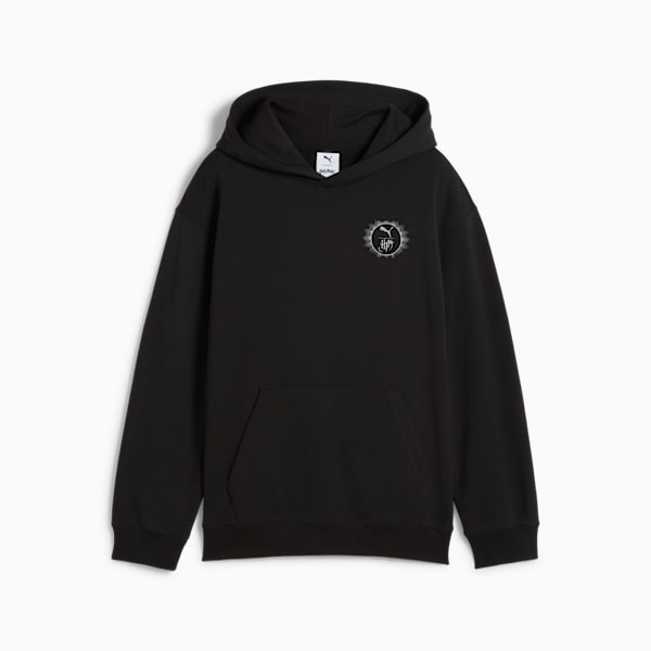 PUMA x HARRY POTTER Graphic Youth Relaxed Fit Hoodie, PUMA Black, extralarge-IND