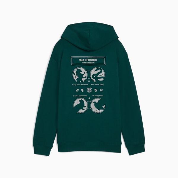 PUMA x HARRY POTTER Big Kids' Relaxed Graphic Hoodie, Dark Myrtle, extralarge