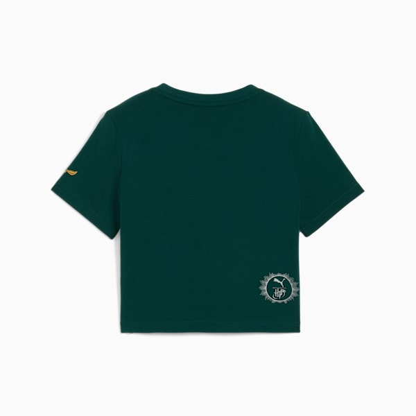 PUMA x HARRY POTTER Big Kids' Baby Tee, Dark Myrtle, extralarge