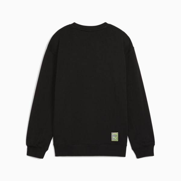 Sudadera PUMA HOOPS x TORTUGAS NINJA para adolescentes, PUMA Black, extralarge