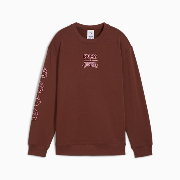 Sudadera PUMA HOOPS x TORTUGAS NINJA para adolescentes, Chocotart, extralarge