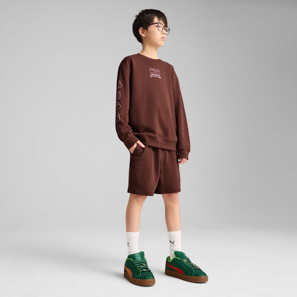 Sudadera PUMA HOOPS x TORTUGAS NINJA para adolescentes, Chocotart, extralarge