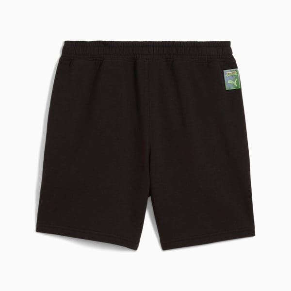 PUMA HOOPS x TMNT Big Kids' Relaxed Shorts, PUMA Black, extralarge