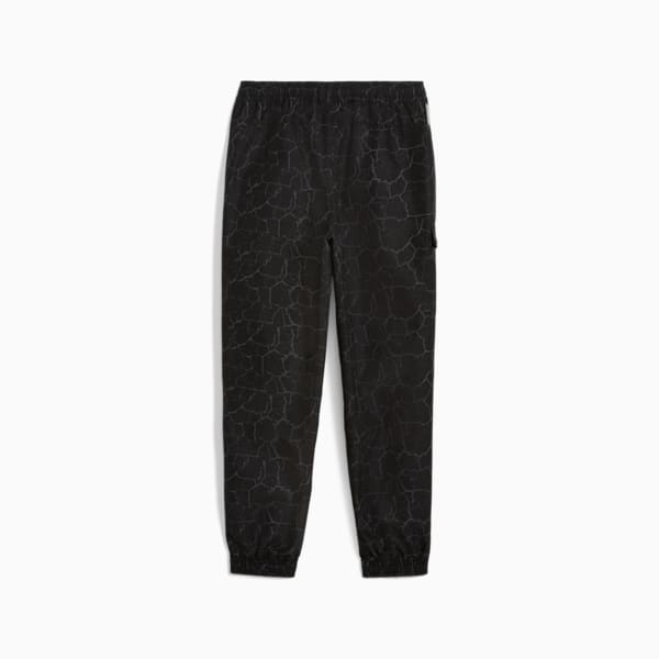 Pants cargo PUMA HOOPS x TORTUGAS NINJA para adolescentes, PUMA Black, extralarge