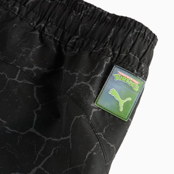 Pants cargo PUMA HOOPS x TORTUGAS NINJA para adolescentes, PUMA Black, extralarge