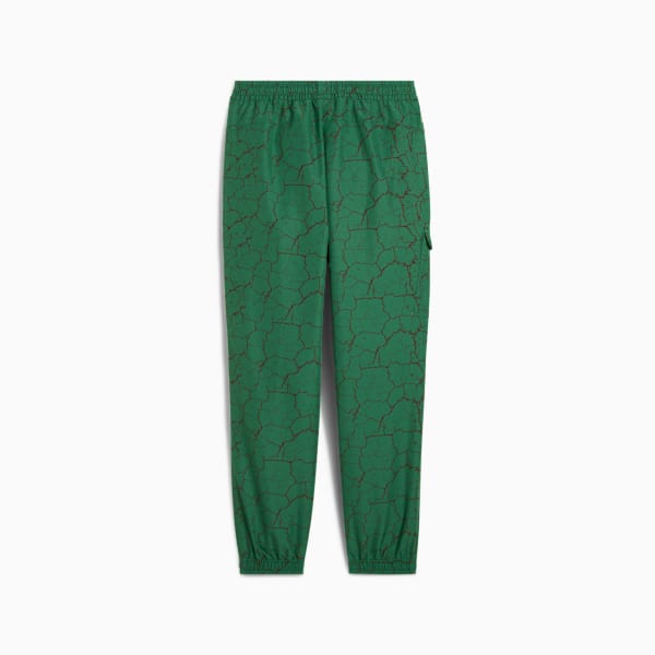 Pants cargo PUMA HOOPS x TORTUGAS NINJA para adolescentes, Vine, extralarge