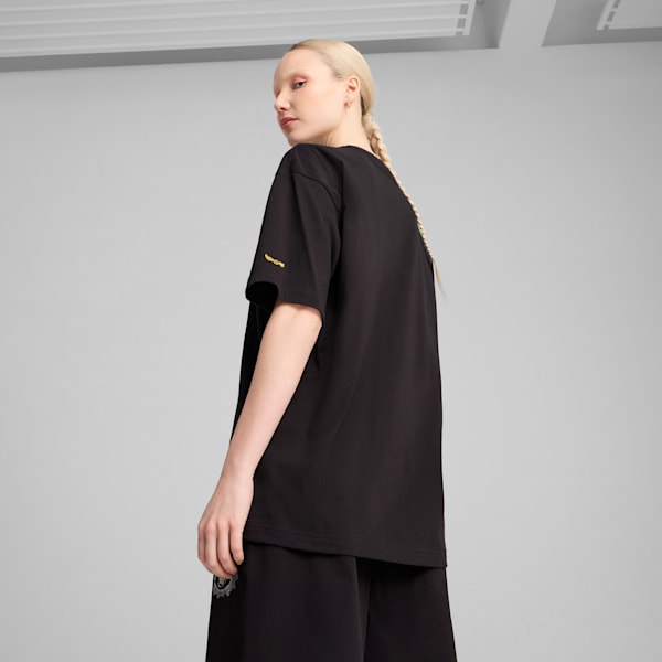 PUMA x HARRY POTTER Oversized Graphic Tee, PUMA Black, extralarge-IND