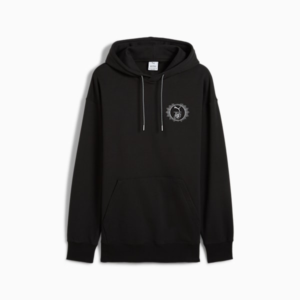 PUMA x HARRY POTTER Relaxed Fit Graphic Training Hoodie, PUMA Black, extralarge-IND