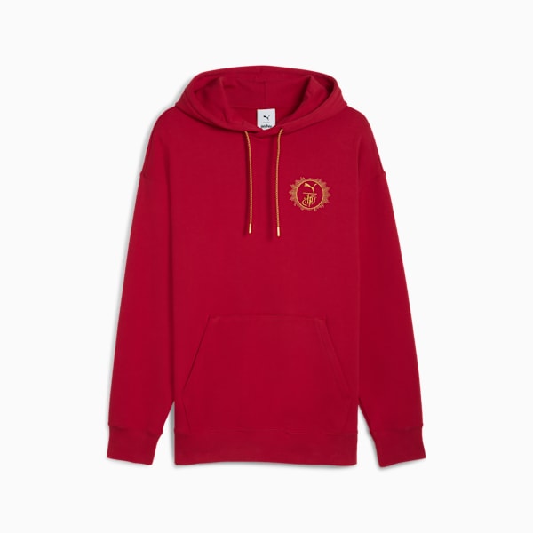 Chandail à capuchon décontracté PUMA x HARRY POTTER Homme, Dark Crimson, extralarge