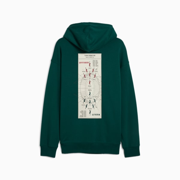 PUMA x HARRY POTTER Relaxed Fit Graphic Training Hoodie, Dark Myrtle, extralarge-IND