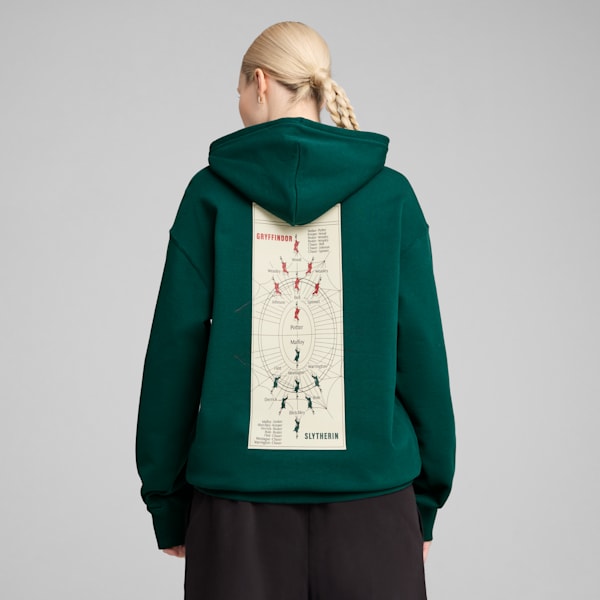 PUMA x HARRY POTTER Relaxed Fit Graphic Training Hoodie, Dark Myrtle, extralarge-IND