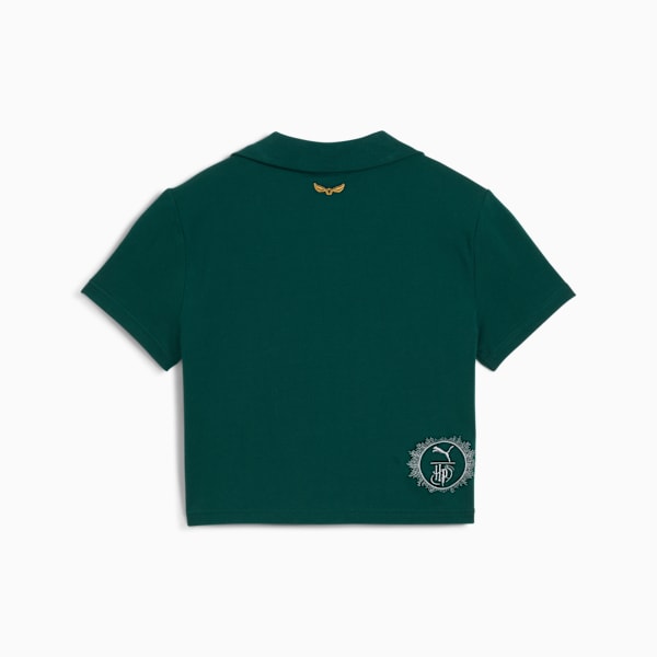 PUMA x HARRY POTTER Women's Polo Shirt, Dark Myrtle, extralarge