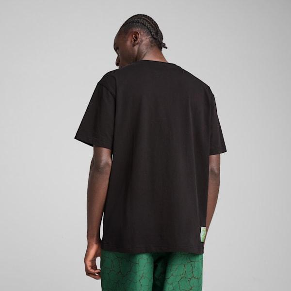 PUMA x TEENAGE MUTANT NINJA TURTLES Men's Relaxed Fit Graphic Tee, PUMA Black, extralarge-IND