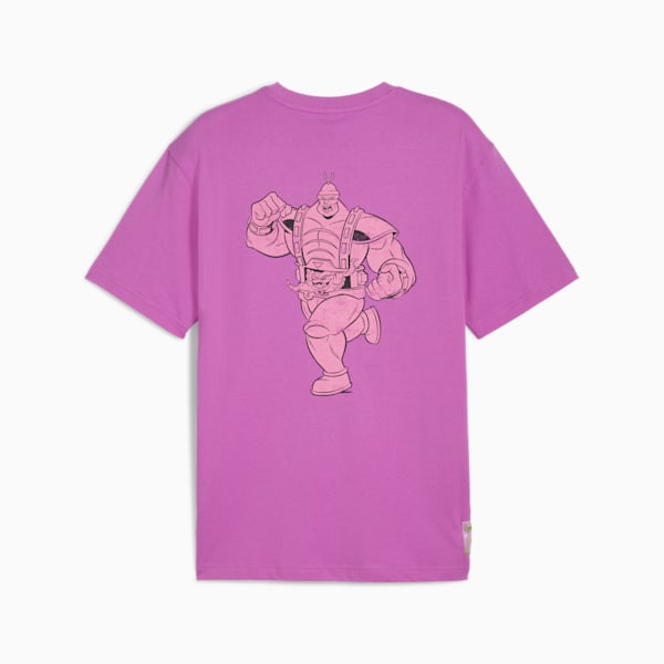 PUMA x TEENAGE MUTANT NINJA TURTLES Men's Relaxed Fit Graphic Tee, Wild Berry, extralarge-IND