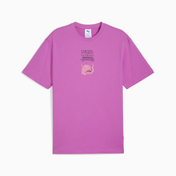 PUMA x TMNT Men's Relaxed Graphic Tee, Wild Berry, extralarge