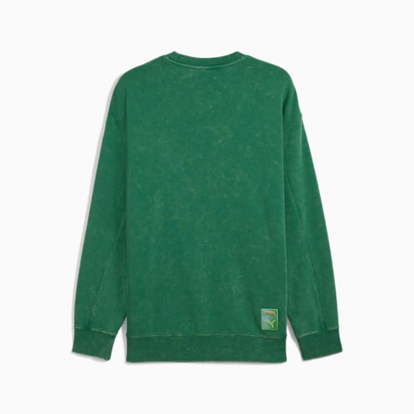 Chandail en molleton à col rond décontracté PUMA HOOPS x TMNT Homme, Vine, extralarge