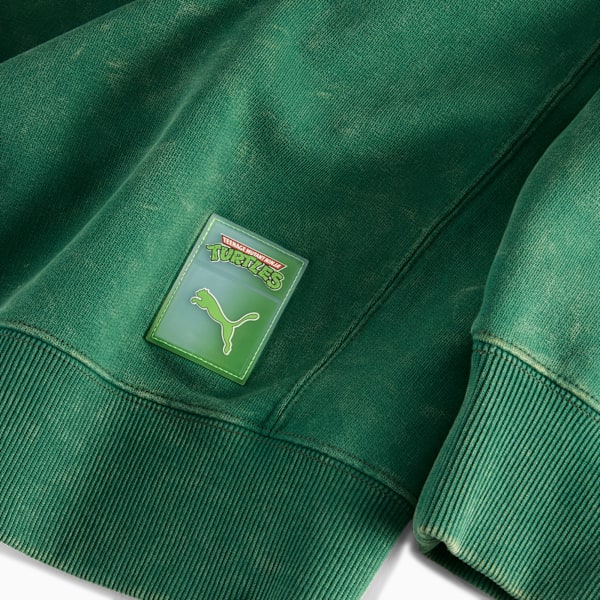 メンズ PUMA x TMNT リラックス グラフィック クルー スウェット, Vine, extralarge-JPN