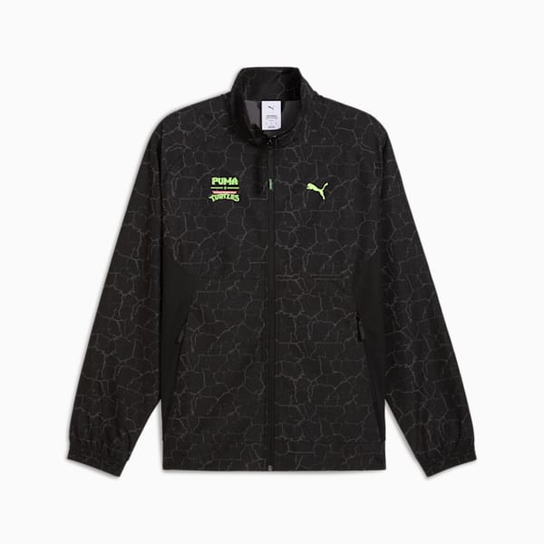PUMA x TMNT PUMATECH Men's Relaxed Track Jacket, PUMA Black, extralarge