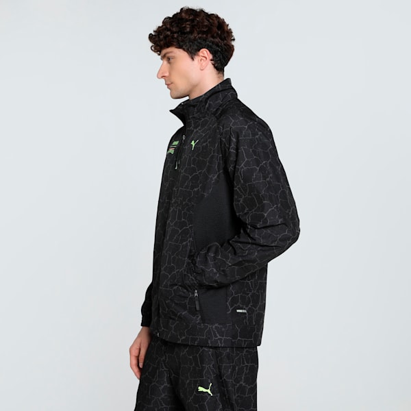 PUMA x TMNT PUMATECH Men's Relaxed Track Jacket, PUMA Black, extralarge