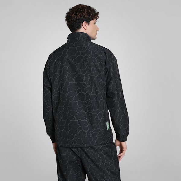 PUMA X TMNT PUMATECH Men's Relaxed Fit Track Jacket, PUMA Black, extralarge-IND