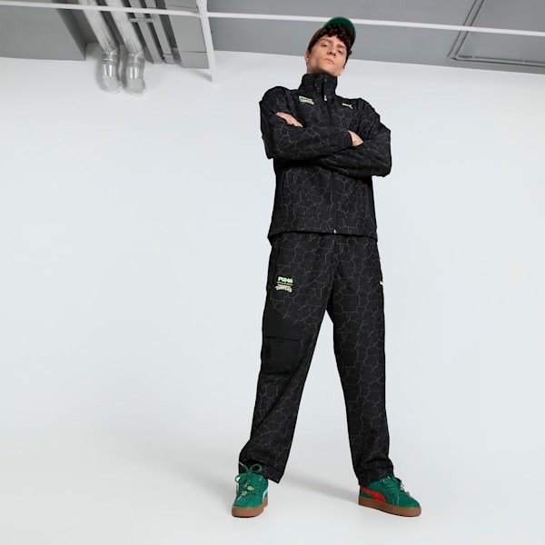 PUMA x TMNT PUMATECH Men's Relaxed Track Jacket, PUMA Black, extralarge