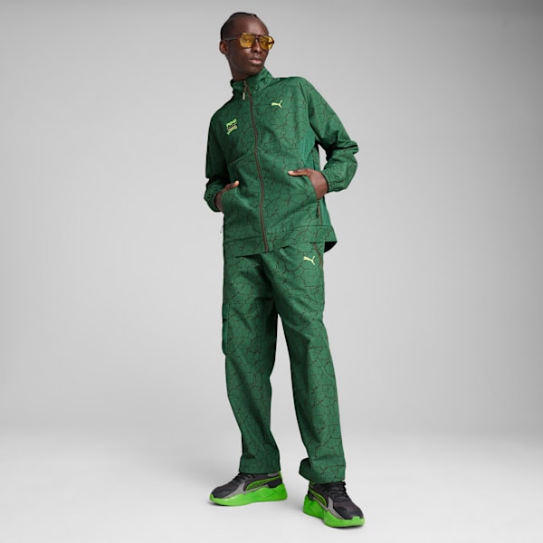 PUMA x TMNT PUMATECH Men's Relaxed Track Jacket, Vine, extralarge