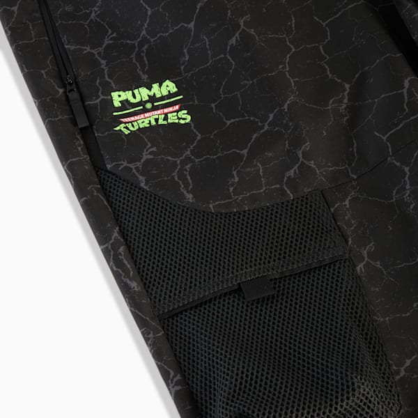 PUMA x TMNT PUMATECH Men's Relaxed Cargo Pants, PUMA Black, extralarge