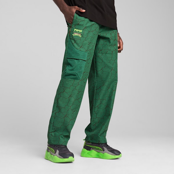 PUMA x TMNT PUMATECH Men's Relaxed Cargo Pants, Vine, extralarge