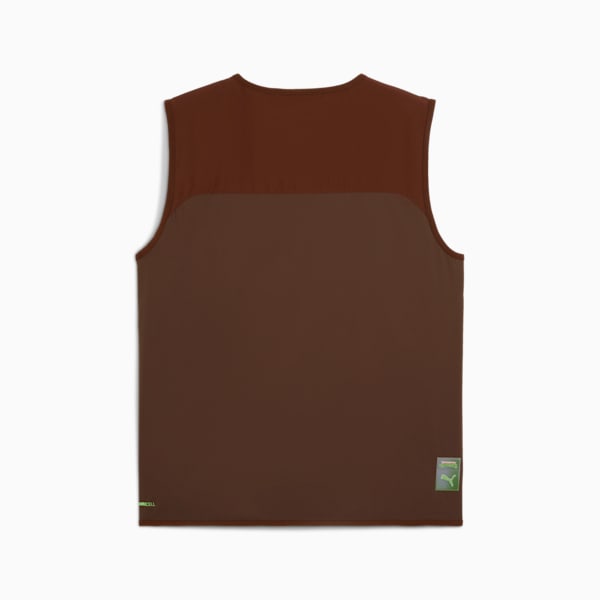 PUMA X TMNT PUMATECH Men's Cargo Vest, Chocotart, extralarge-IND