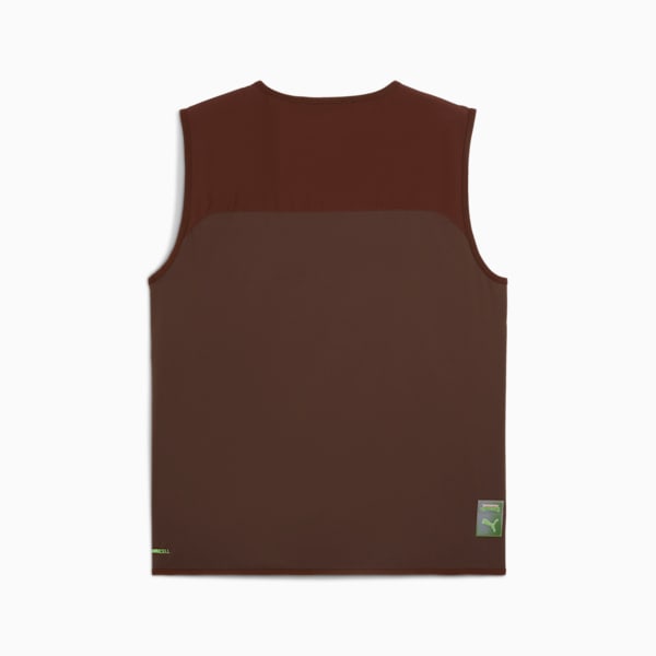 Gilet cargo PUMA HOOPS x TMNT PUMATECH Homme, Chocotart, extralarge