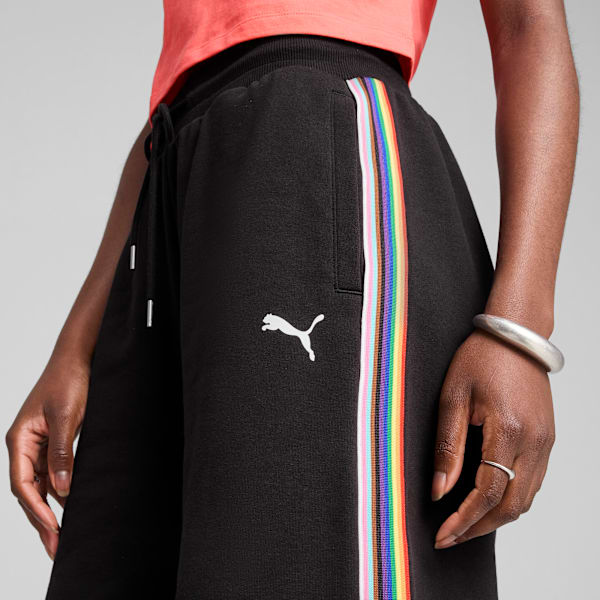 Shorts holgados Equal Love Confederation para mujer, PUMA Black, extralarge