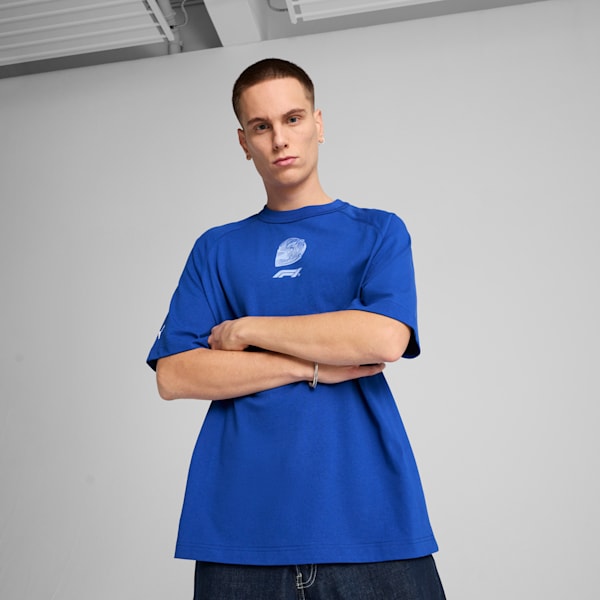 F1® Men's Graphic Raglan Tee, Vivid Blue, extralarge