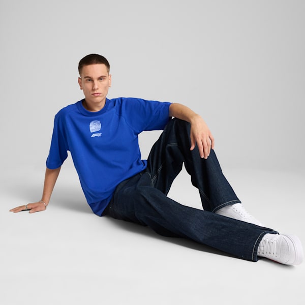 F1® Men's Graphic Raglan Tee, Vivid Blue, extralarge