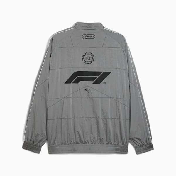 F1® T7 Oversized Men's Track Jacket, Team Silver, extralarge