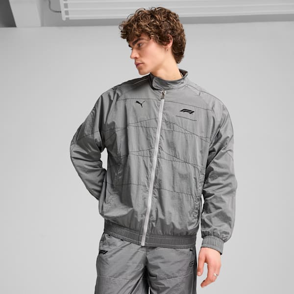 Formula 1® T7 Oversized Men's Track Jacket, Team Silver, extralarge