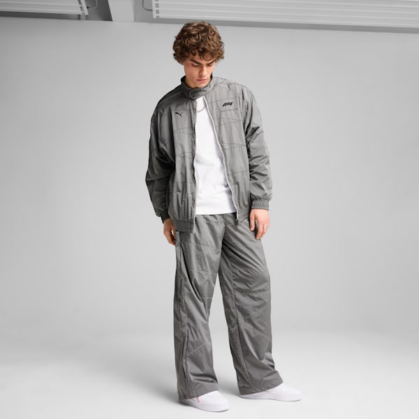 F1® T7 Oversized Men's Track Jacket, Team Silver, extralarge