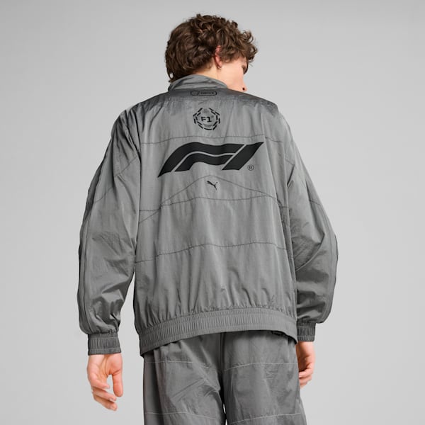 F1® T7 Oversized Men's Track Jacket, Team Silver, extralarge