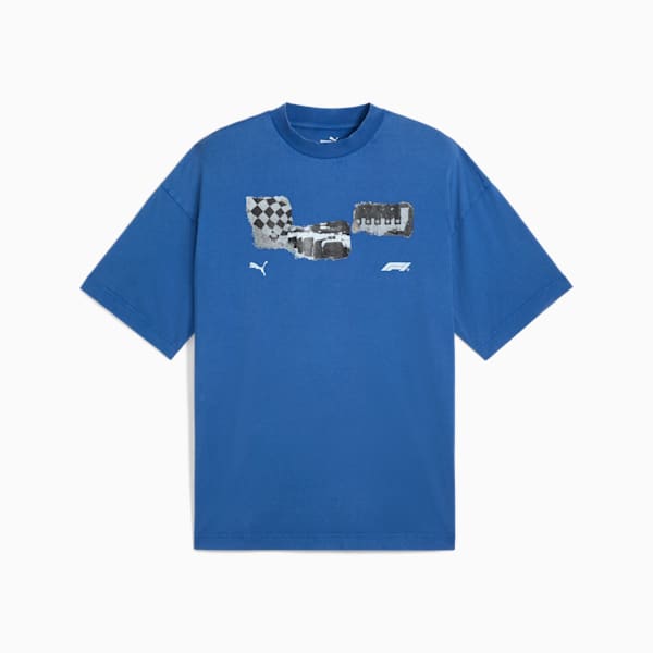 Playera Hombre MMQ, Vivid Blue, extralarge