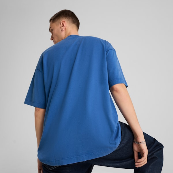 Playera Hombre MMQ, Vivid Blue, extralarge