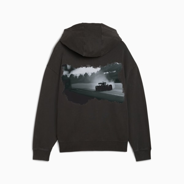 メンズ F1 グラフィック フルジップ フーディ, PUMA Black, extralarge-JPN