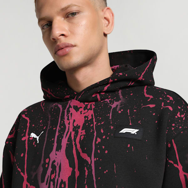 F1® Color Splash Motorsport Men's Relaxed Fit Hoodie, PUMA Black, extralarge-IND