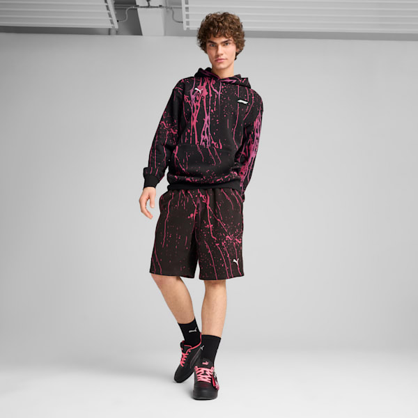 メンズ F1 カラースプラッシュ フーディ, PUMA Black, extralarge-JPN