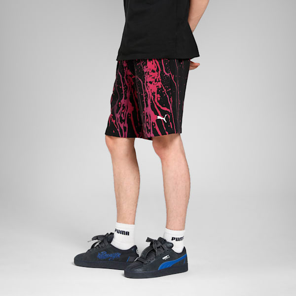 F1® Color Splash Motorsport Men's Relaxed Fit Sweat Shorts, PUMA Black, extralarge-IND