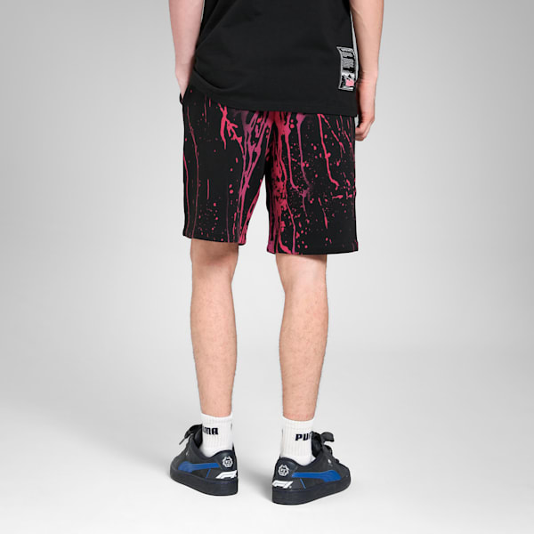 F1® Color Splash Motorsport Men's Relaxed Fit Sweat Shorts, PUMA Black, extralarge-IND
