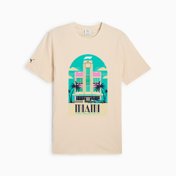 Formula 1® Miami Men's Tee, Alpine Snow, extralarge