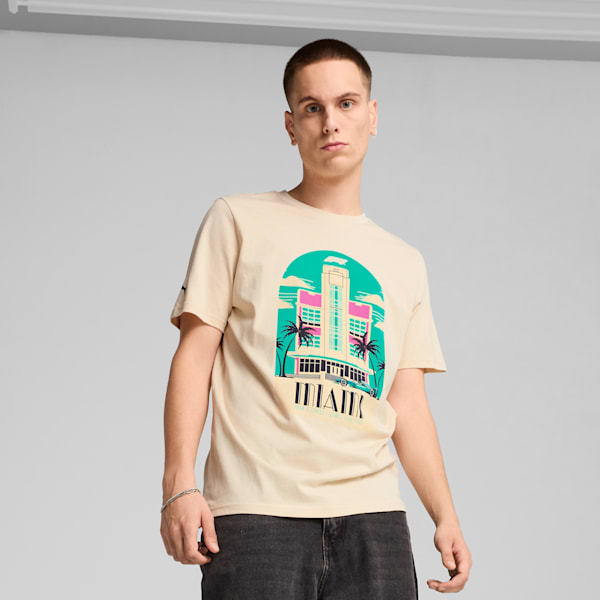 F1® Miami Men's Tee, Alpine Snow, extralarge